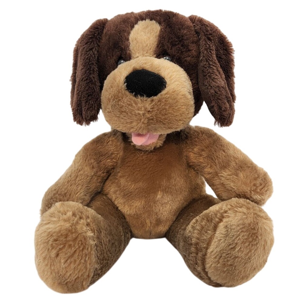 Build a Bear Workshop Sitting Brown‎ Dog Floppy Ears - retired (Build-A-bear)